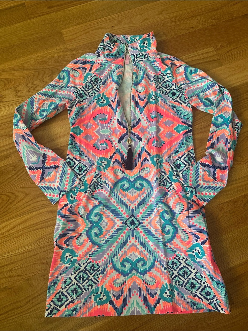 Lilly Pulitzer Quarter Zip Dress